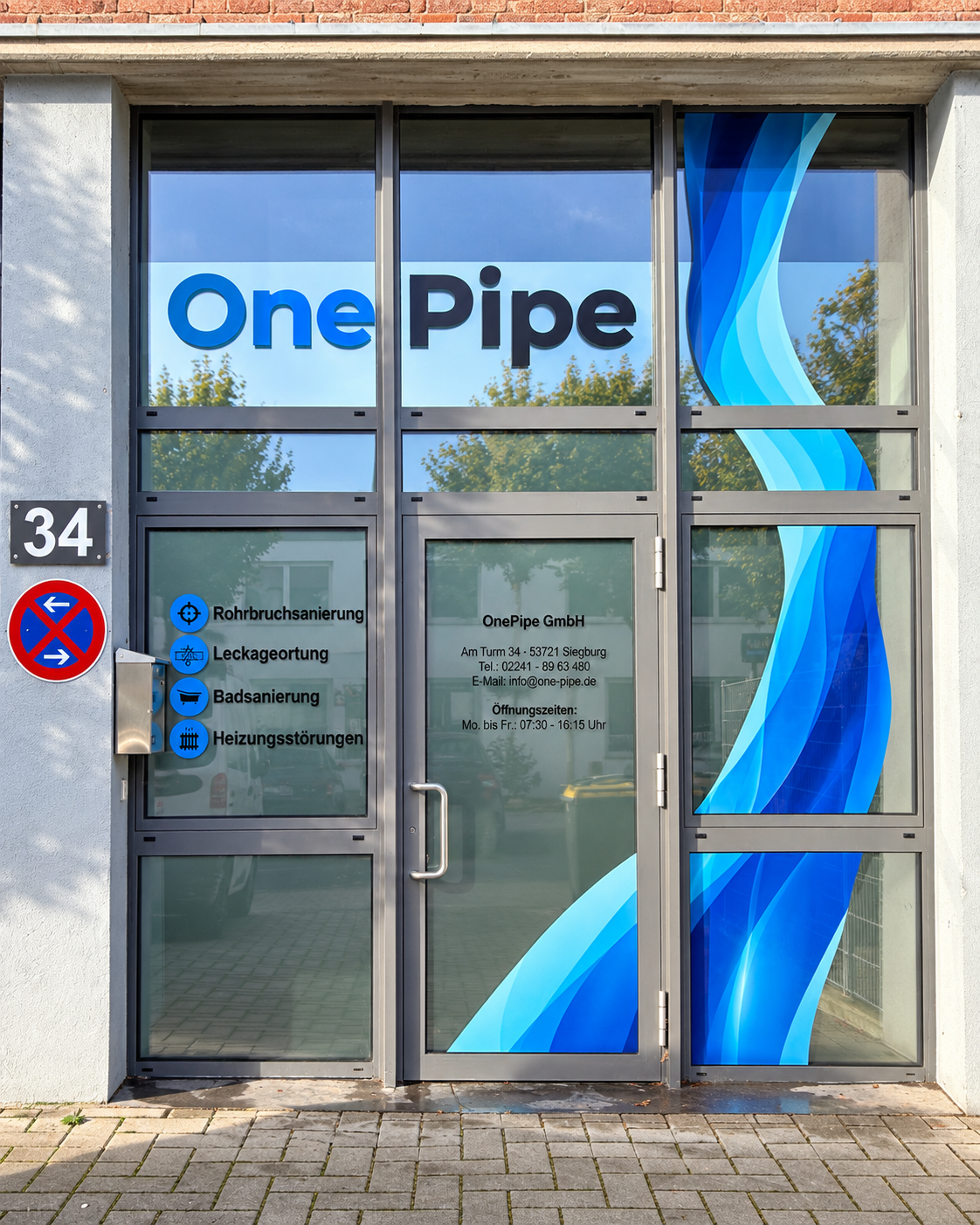 OnePipe GmbH – Firmenfront