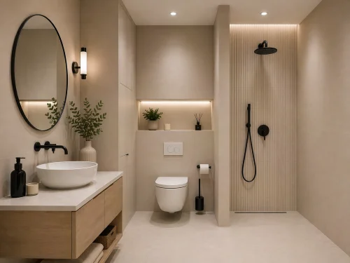 Modernes Badezimmer