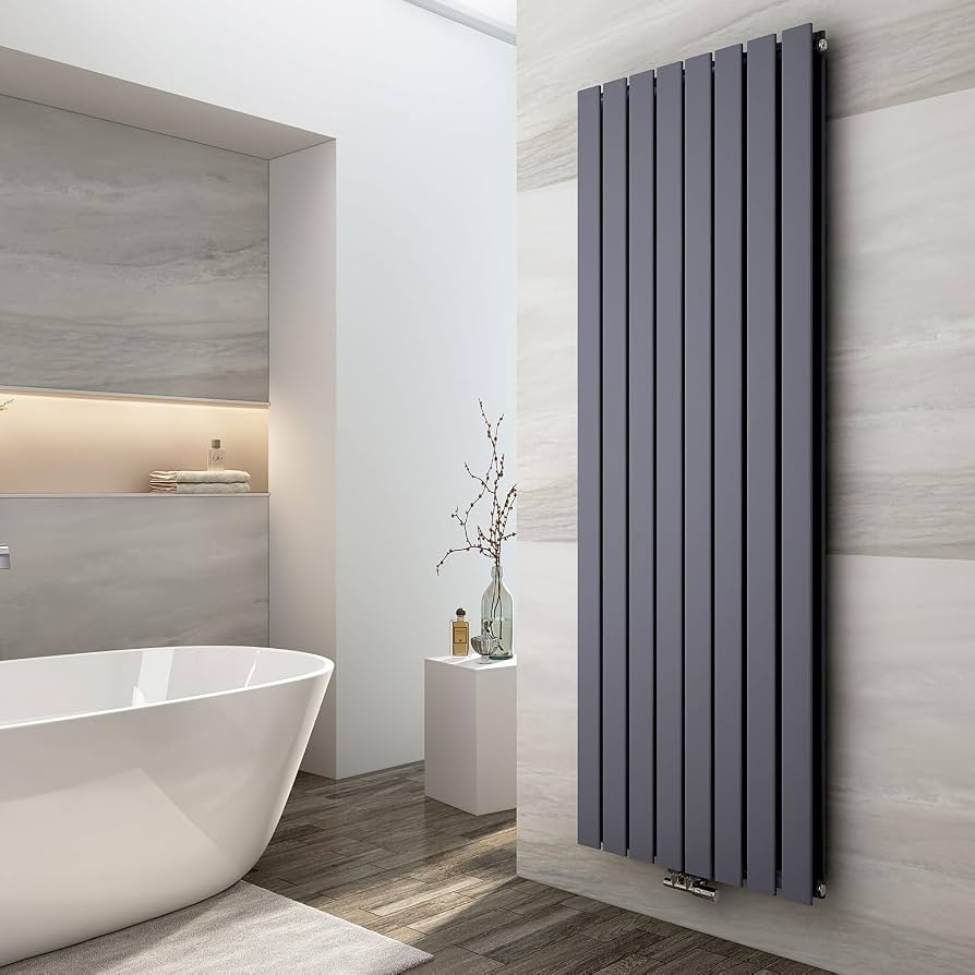 Designheizkörper im Badezimmer